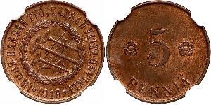 5 Penny Finlande (1917 - )  