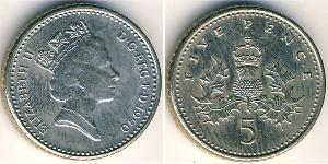 5 Penny United Kingdom (1922-)  