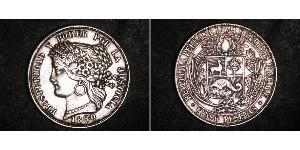 5 Peseta Pérou Argent 