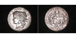 5 Peseta Perú Plata 