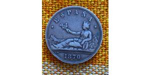 5 Peseta Kingdom of Spain (1814 - 1873)  