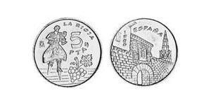 5 Peseta 西班牙 青铜/铝 胡安·卡洛斯一世 (1938 - )
