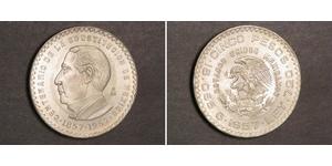 5 Peso Mexique Argent 