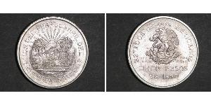 5 Peso Messico Argento 