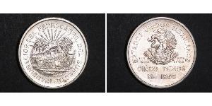 5 Peso Messico Argento 