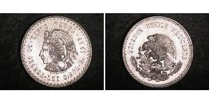 5 Peso Messico Argento 
