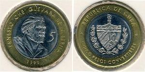 5 Peso Cuba (1898 - ) Bilame 