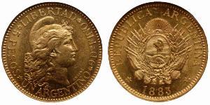 5 Peso Argentinien (1861 - ) Gold 