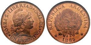 5 Peso Argentinien (1861 - ) Or 