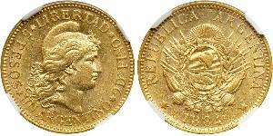 5 Peso Argentinien (1861 - ) Or 