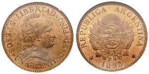 5 Peso Argentina (1861 - ) Oro 