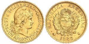 5 Peso Argentina (1861 - ) Oro 