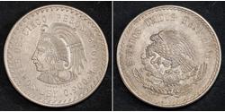 5 Peso México Plata 