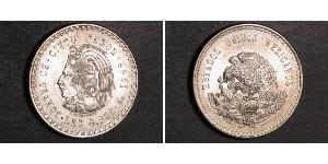 5 Peso México Plata 