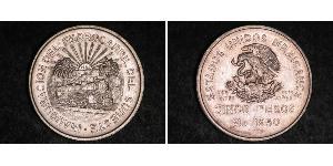 5 Peso Mexiko Silber 