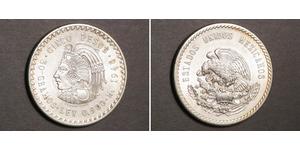 5 Peso Mexiko Silber 