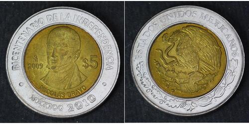 5 Peso 墨西哥  