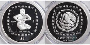 5 Peso 墨西哥 銀 