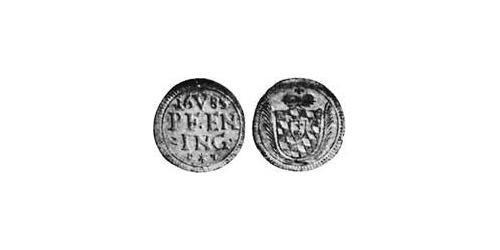 5 Pfennig Electorate of Bavaria (1623 - 1806) Silver 
