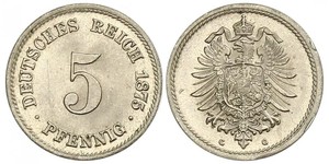 5 Pfennig Deutsches Kaiserreich (1871-1918)  
