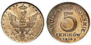 5 Pfennig Polonia  