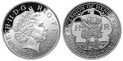 5 Pound Regno Unito (1922-) Argento Elisabetta II (1926-2022)