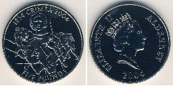 5 Pound  Copper/Nickel Elizabeth II (1926-2022)
