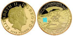 5 Pound United Kingdom (1922-) Gold Elizabeth II (1926-2022)