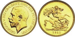 5 Pound United Kingdom of Great Britain and Ireland (1801-1922) Gold George V of the United Kingdom (1865-1936)