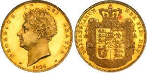 5 Pound United Kingdom of Great Britain and Ireland (1801-1922) Gold George IV (1762-1830)