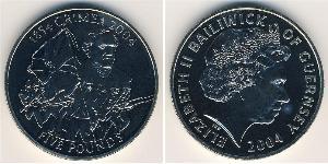 5 Pound  Níquel/Cobre Isabel II (1926-2022)