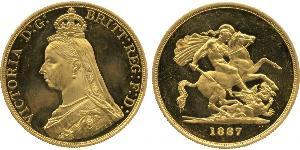 5 Pound Royaume-Uni de Grande-Bretagne et d