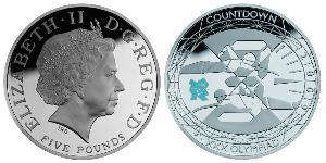 5 Pound Vereinigtes Königreich (1922-) Silber Elizabeth II (1926-2022)