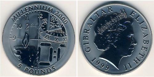 5 Pound Gibraltar (1704 - )  