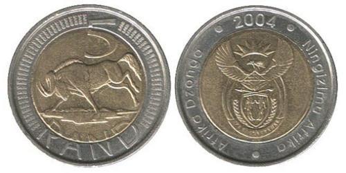 5 Rand Afrique du Sud (1910 - ) Bilame 