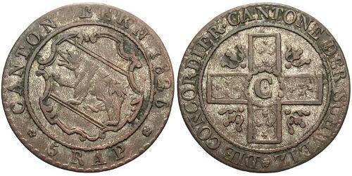 5 Rappen Suisse Argent 