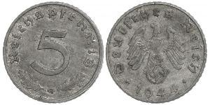 5 Reichpfennig Troisième Reich (1933-1945) Zinc 