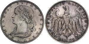 5 Reichsmark République de Weimar (1918-1933) Argent 