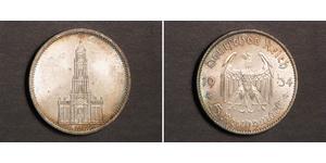 5 Reichsmark Troisième Reich (1933-1945) Argent 