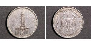 5 Reichsmark Germania nazista (1933-1945) Argento 