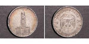5 Reichsmark Germania nazista (1933-1945) Argento 