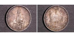 5 Reichsmark Germania nazista (1933-1945) Argento 
