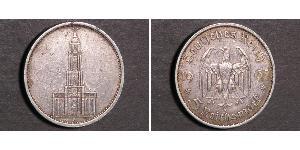 5 Reichsmark Germania nazista (1933-1945) Argento 