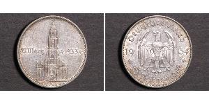 5 Reichsmark Germania nazista (1933-1945) Argento 