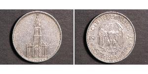 5 Reichsmark Alemania nazi (1933-1945) Plata 