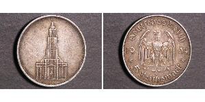 5 Reichsmark Alemania nazi (1933-1945) Plata 