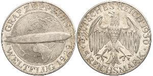 5 Reichsmark República de Weimar (1918-1933) Plata 