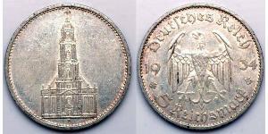 5 Reichsmark Deutsches Reich (1933-1945) Silber 
