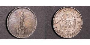 5 Reichsmark Nazi Germany (1933-1945) Silver 