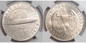5 Reichsmark Weimar Republic (1918-1933) Silver 
